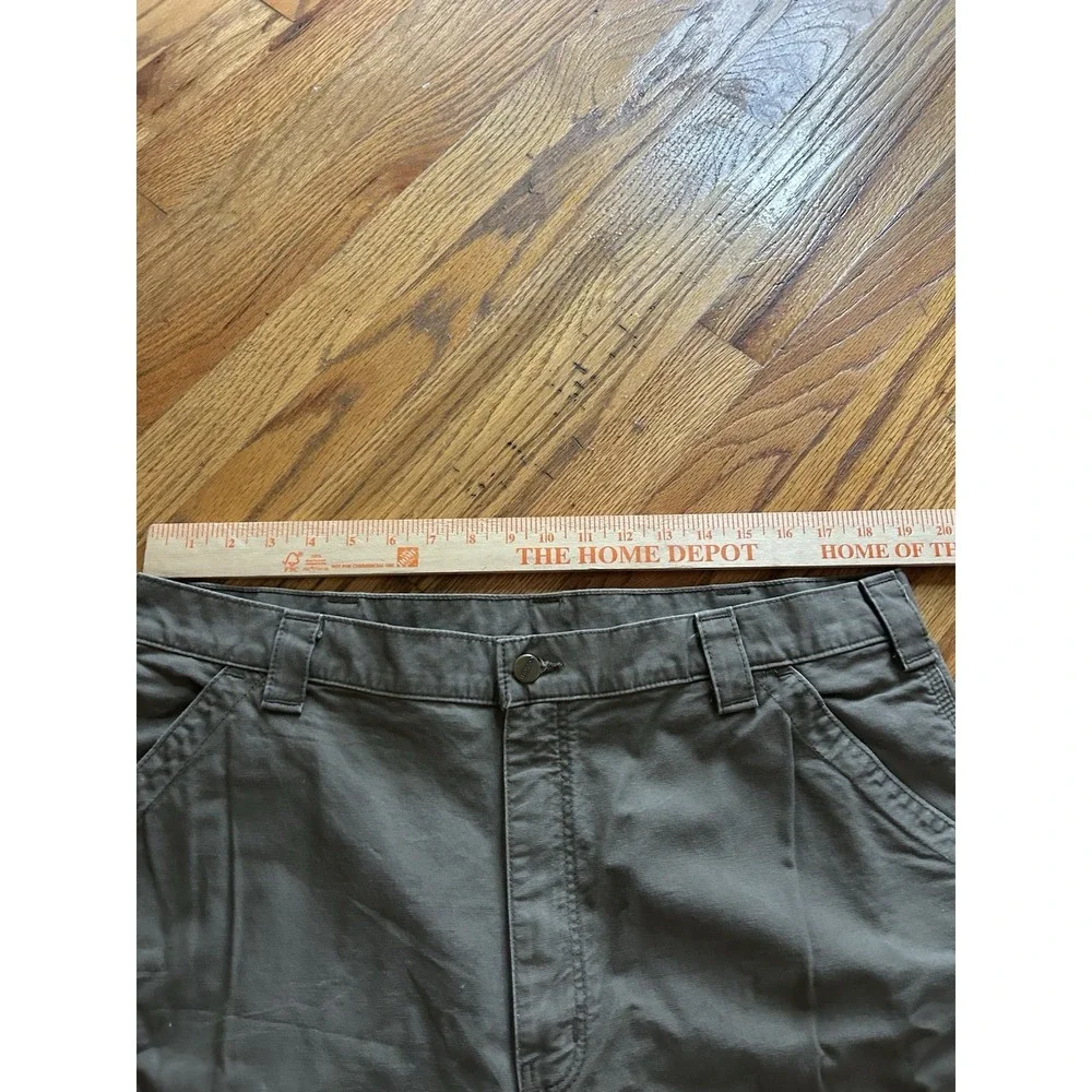 Carhartt Mens Original Dungaree Carpenter Pants Brown Size 40x26 B151-LBR *READ*